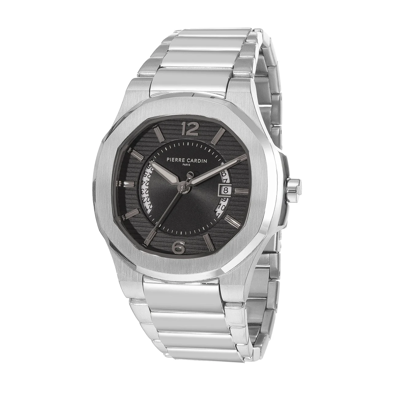 Pierre Cardin Elegance Supreme 42mm - Stainless Steel Silver with Stainless Steel Silver Strap CF.1014.MS.4 42 mm kol saati