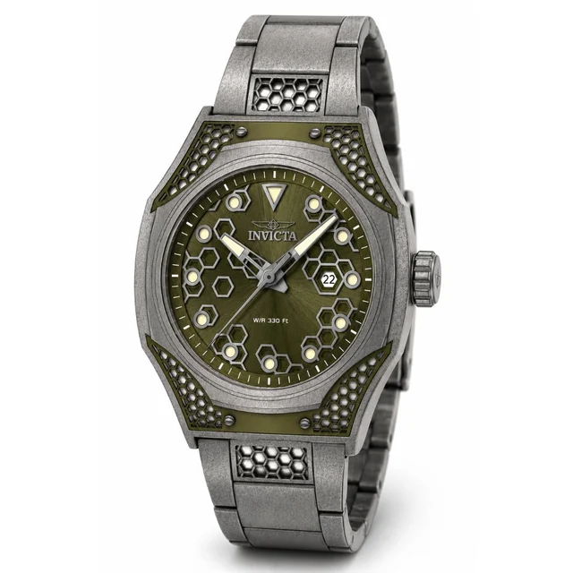 Invicta Akula Hexa X Watch - 48mm. Titanium (50072) kol saati
