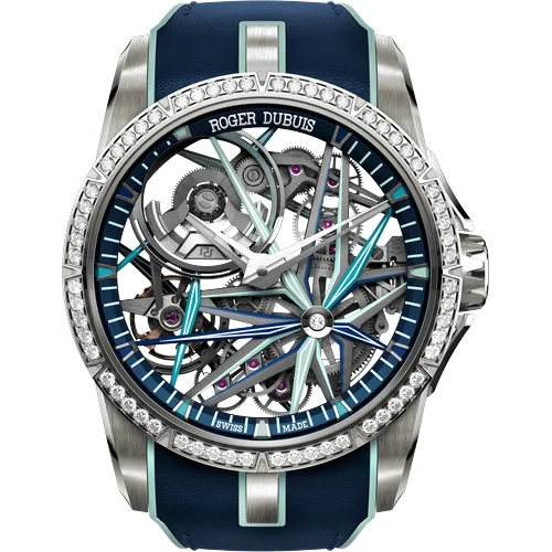 Roger Dubuis Excalibur Blacklight MB White Gold 42mm RDDBEX1038 kol saati