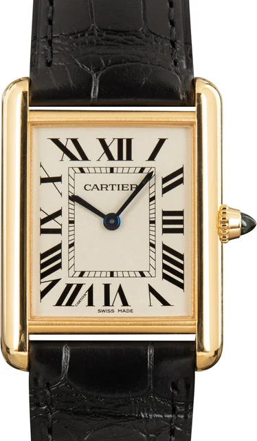 Cartier Tank Louis Watch Ref WGTA0343 Medium Model kol saati