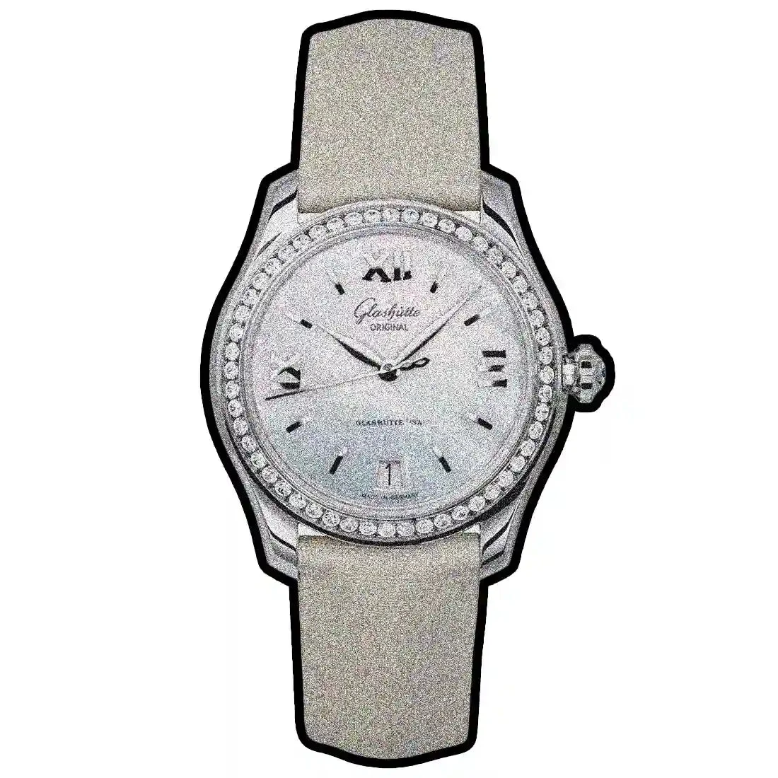 Glashutte Original Glashütte Original 47662 36 mm kol saati