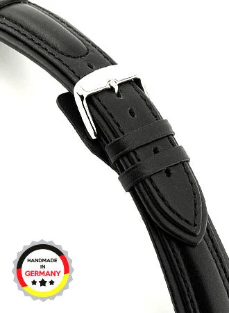 RIOS Sports Strap Apulia - Black - Calf Leather 13813/RI kol saati