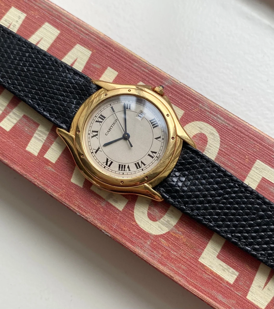 Cartier Cougar SQ7617775 33 mm kol saati