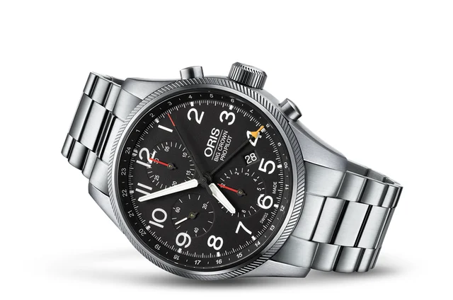 Oris Big Crown ProPilot Chronograph GMT 01 677 7699 4164-07 8 22 19 kol saati