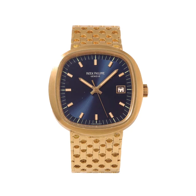 Patek Philippe PATEK PHILIPPE REF. 3587/2, "BETA 21", WITH "SWISS CHEESE" BRACELET, 18K WH