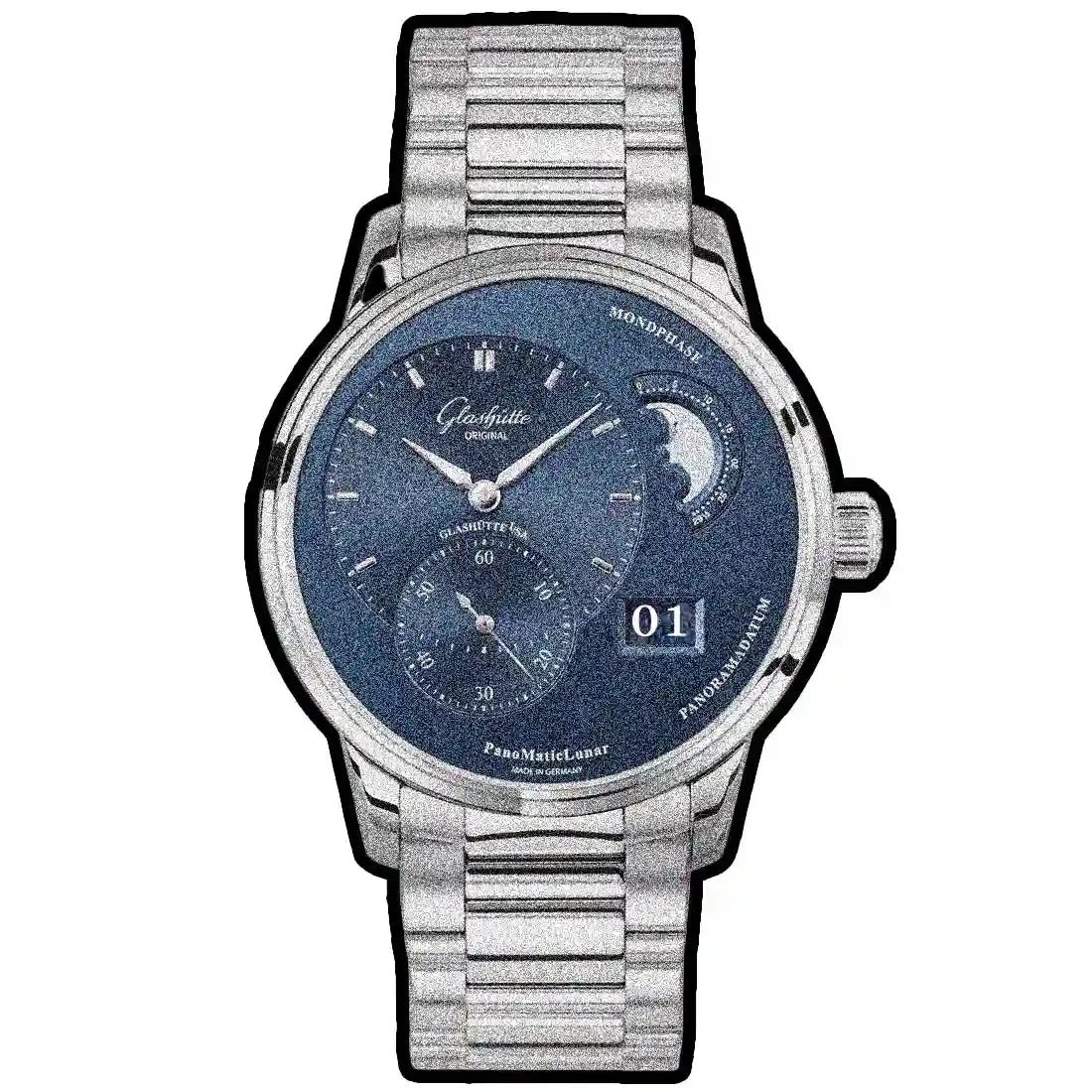 Glashutte Original Glashütte Original 47614 40 mm kol saati