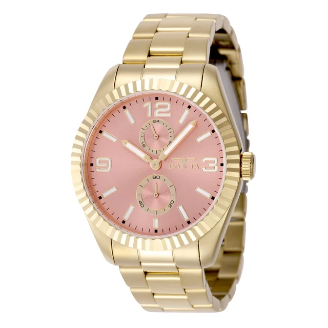 Invicta Specialty Axial Bloom Watch - 43mm. Gold (49531) kol saati