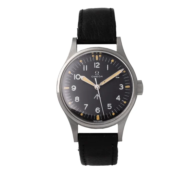 OMEGA OMEGA REF. 2777/1 MILITARY STEEL kol saati