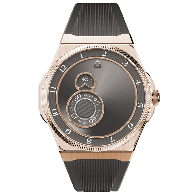 Trilobe Trente-Deux Sunray Grey Rose Gold 3203GS kol saati