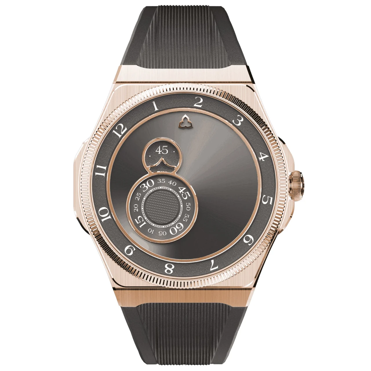 Trilobe Trente-Deux Sunray Grey Rose Gold 3203GS kol saati