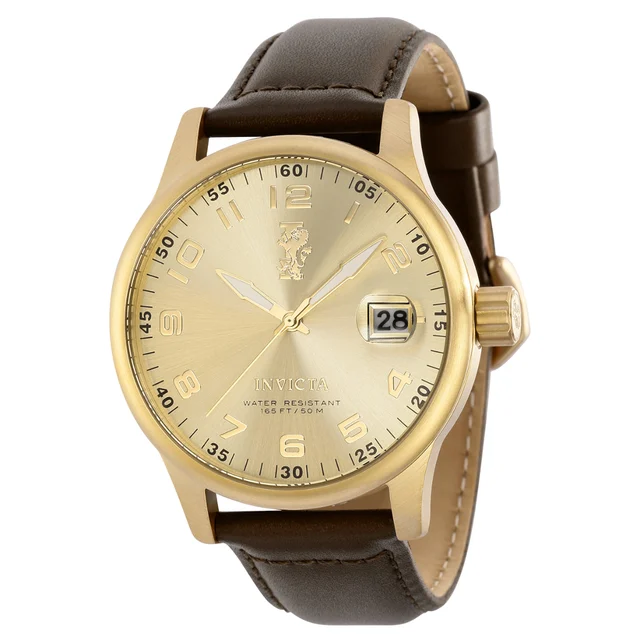 Invicta I-Force Vangardis Watch - 44mm, Brown (39984) kol saati