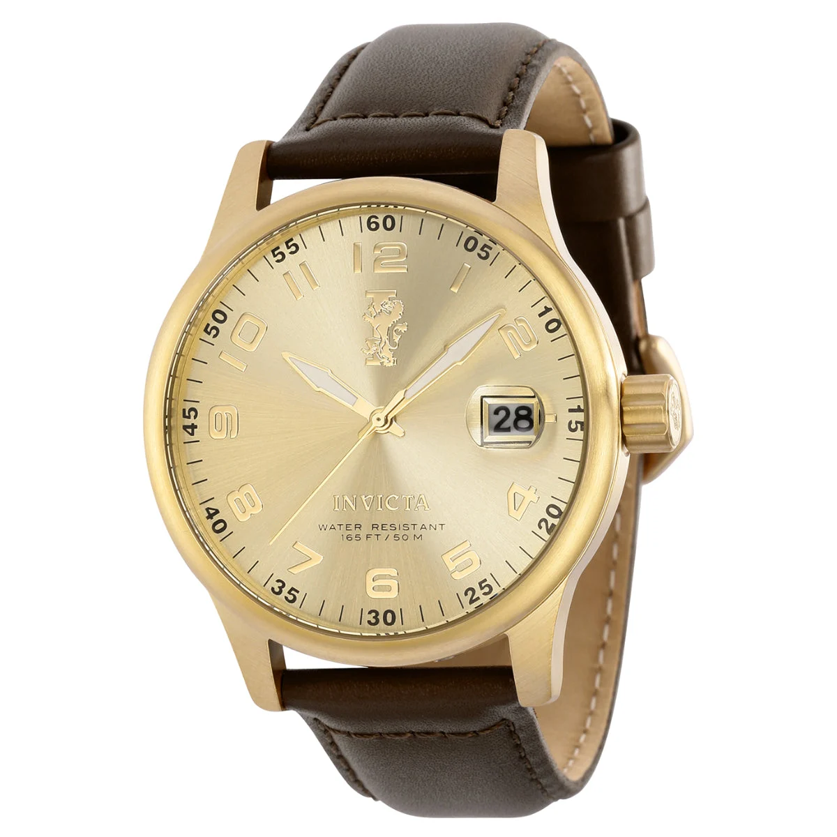 Invicta I-Force Vangardis Watch - 44mm, Brown (39984) 44 mm kol saati