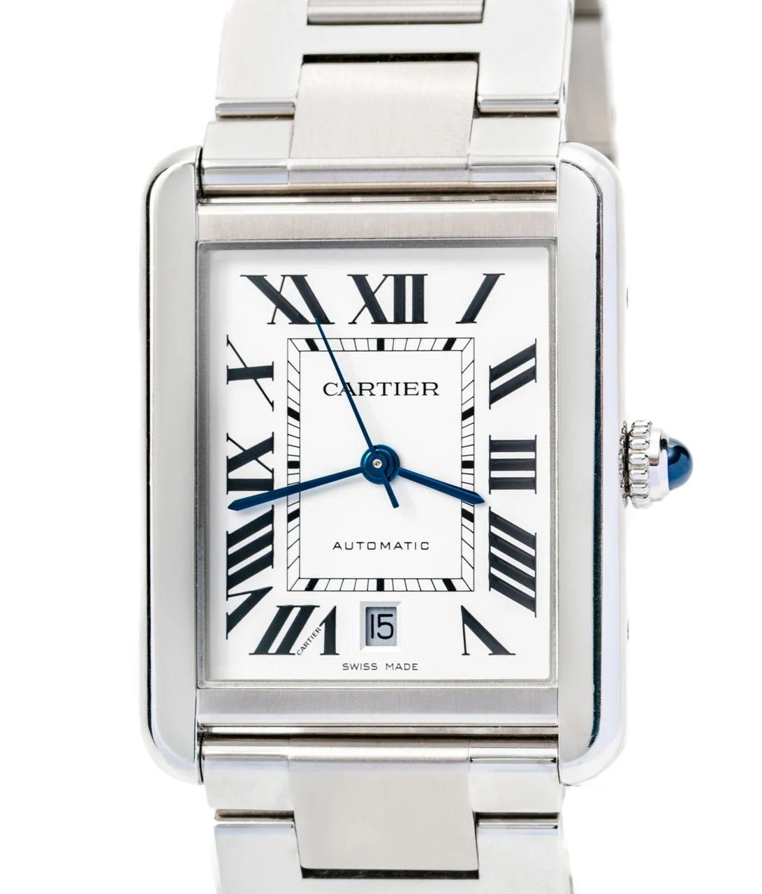 Cartier CARTIER REF. W5200028, TANK SOLO, STEEL 31 mm kol saati