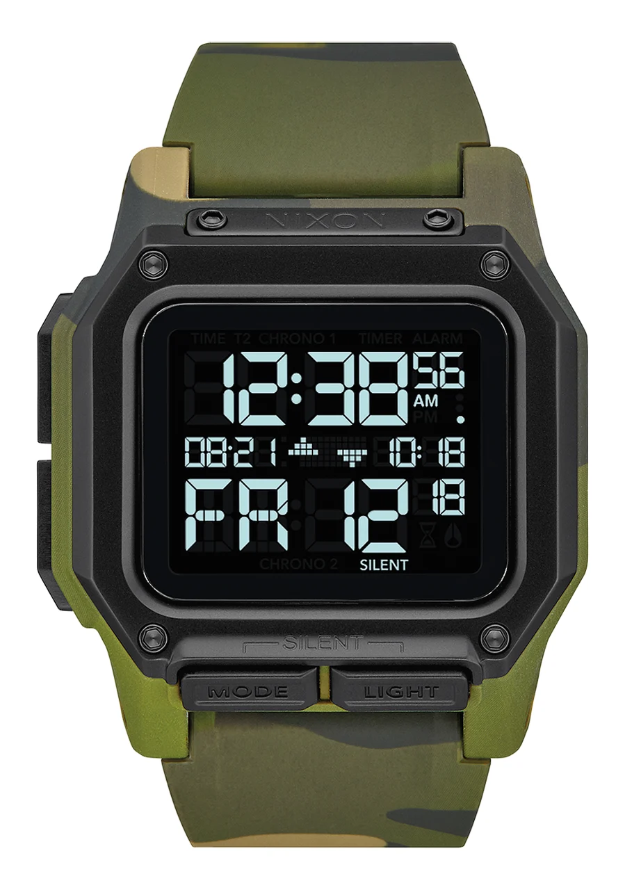 Nixon US Regulus - Multicam Tropic A1180-3175-00 46 mm kol saati