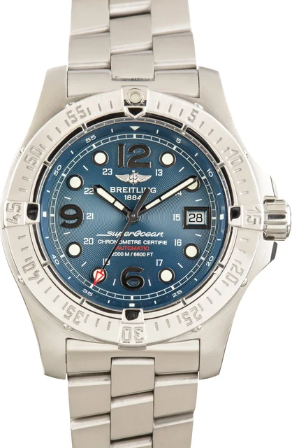 Breitling Superocean Steelfish Blue Dial A1739010/C666 kol saati
