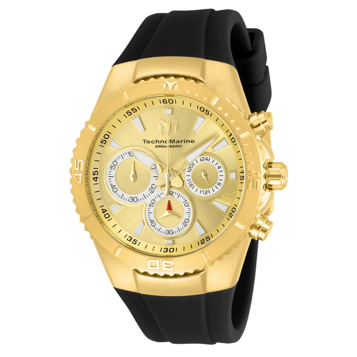 Invicta TechnoMarine Manta Sea Watch - 40mm, Black (TM-218035) 40 mm kol saati
