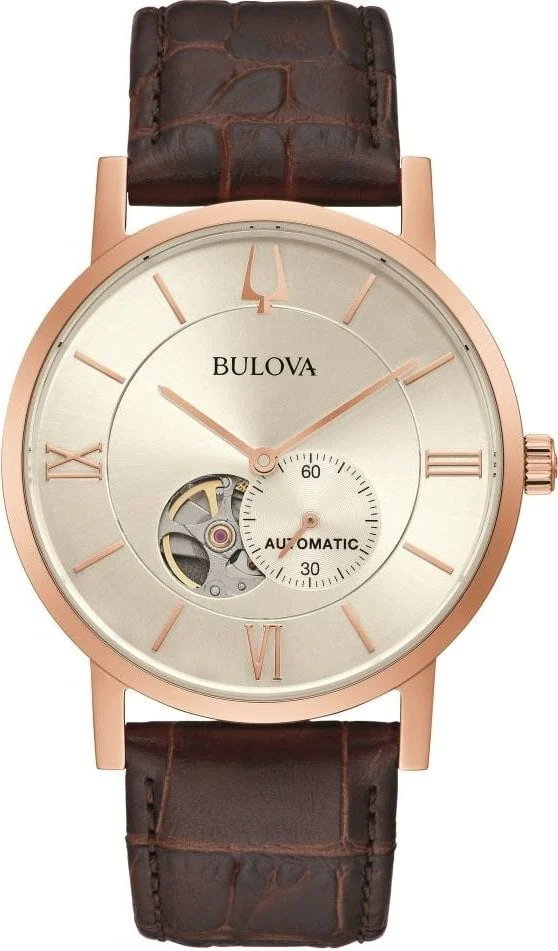 Bulova Clipper Open Automatic 97A150 42 mm kol saati