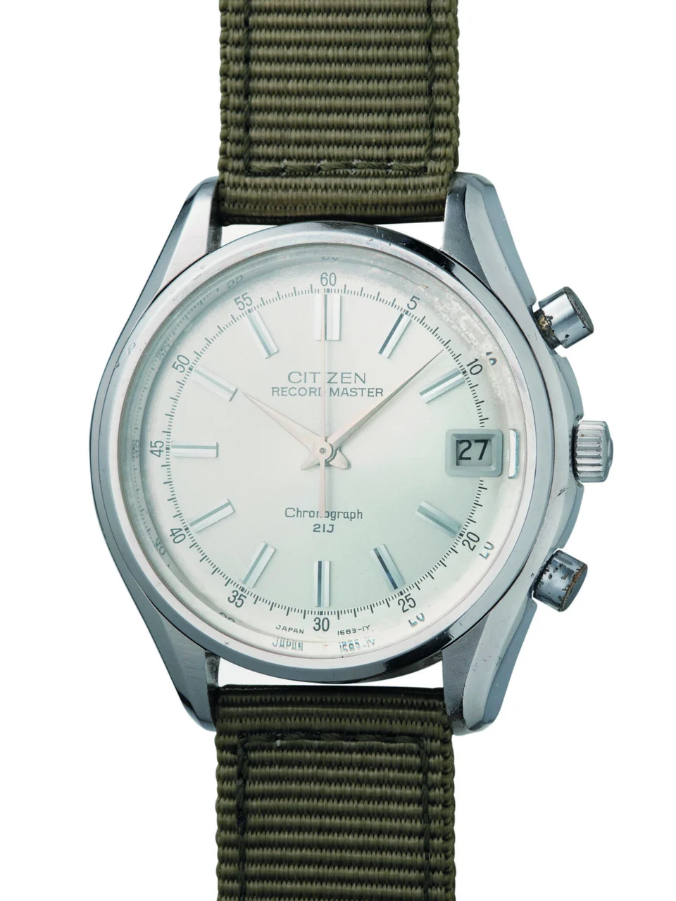 Citizen CITIZEN REF. RMOS 2901-1, RECORD MASTER CHRONOGRAPH, STEEL kol saati