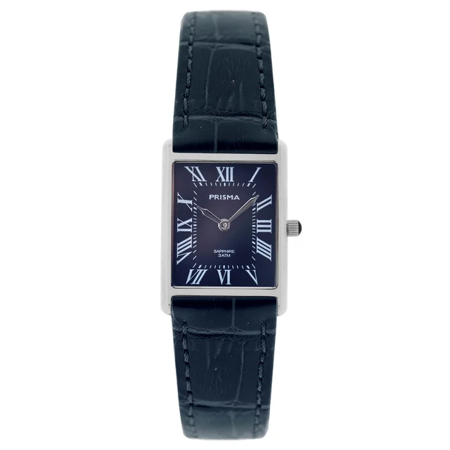 Prisma Baroness Blue Leather Prisma P.2353 Baroness Blue Leather kol saati