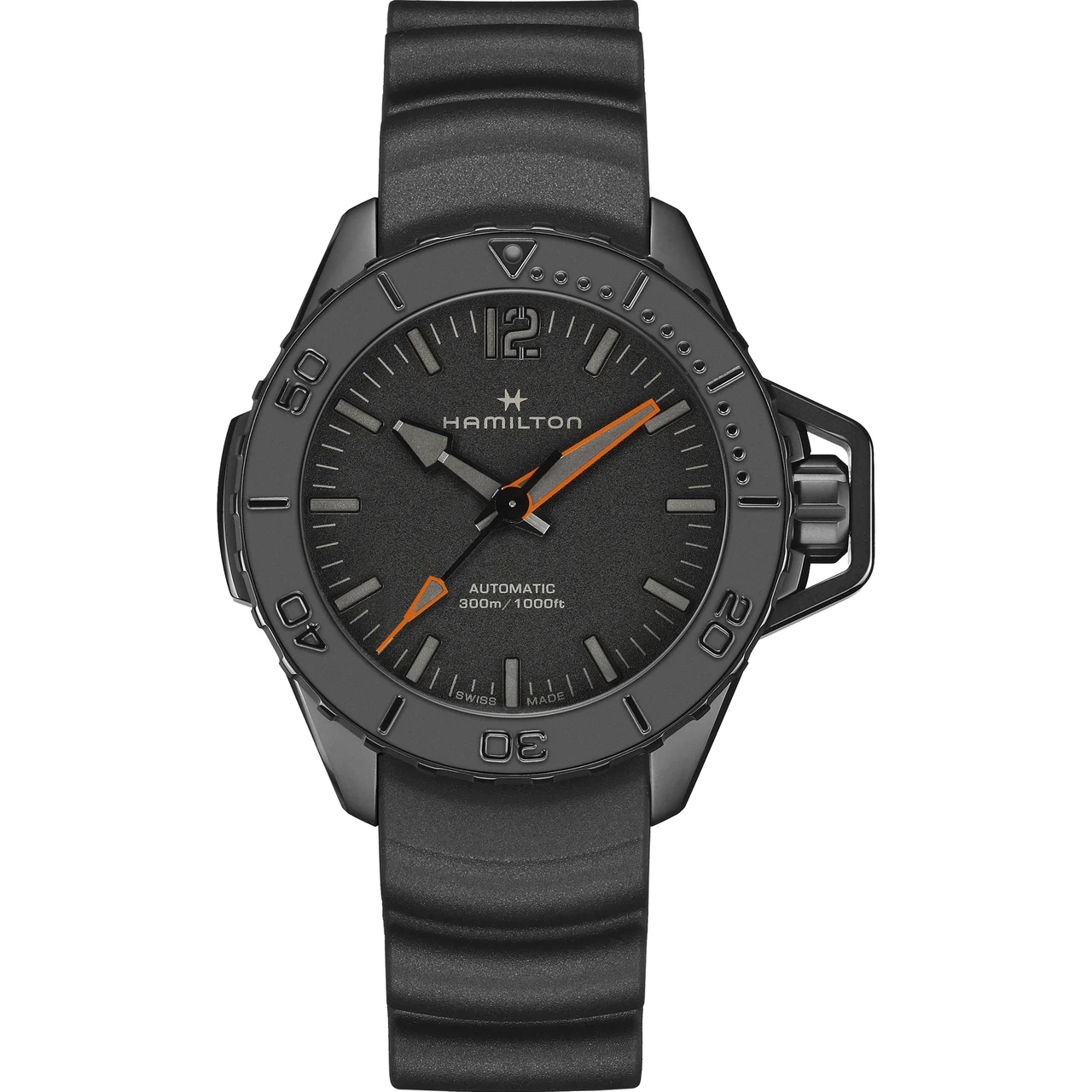 Hamilton Khaki Navy Frogman Auto H77845330 46 mm kol saati