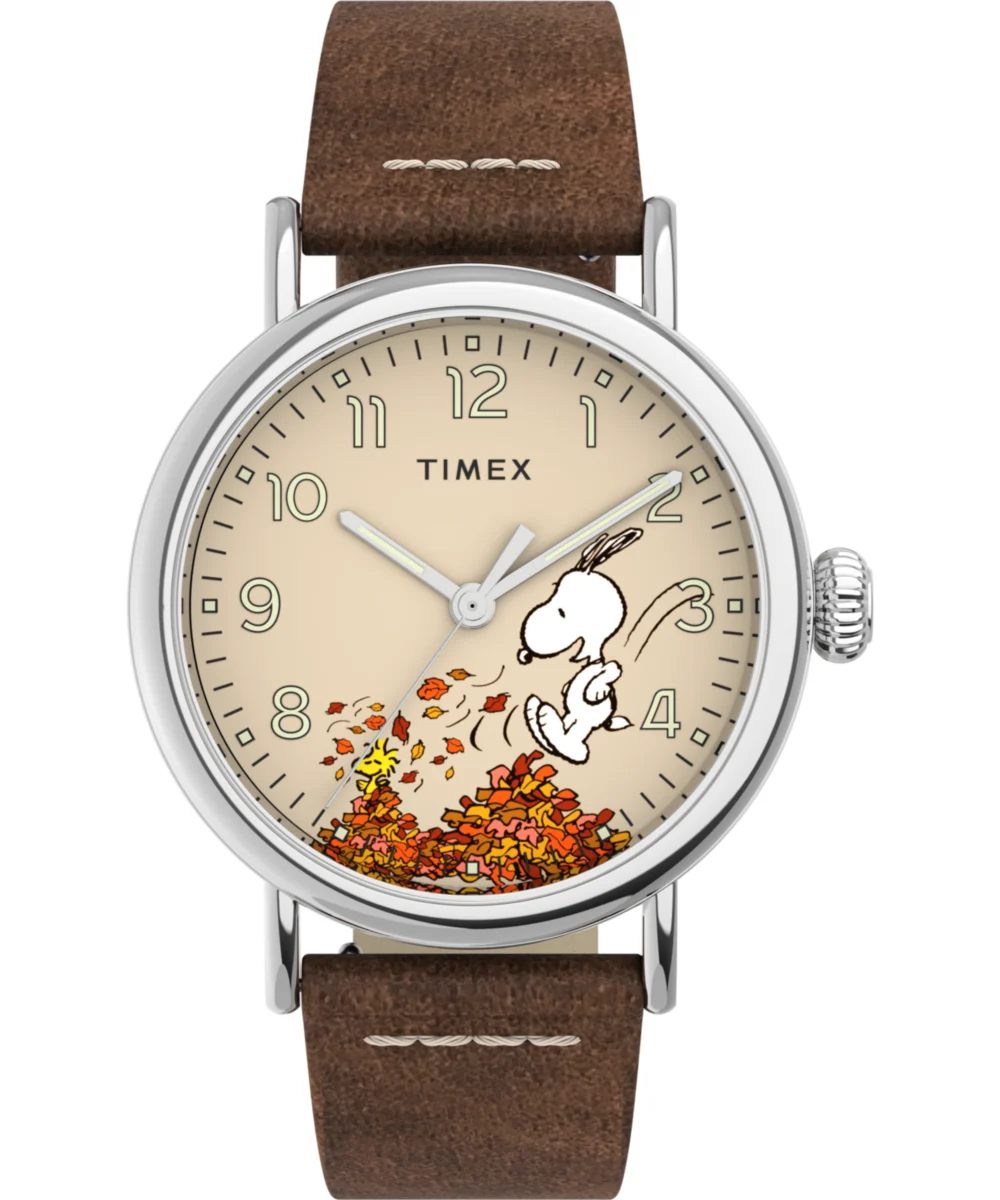 Timex Peanuts® x Standard Featuring Snoopy Autumn TW2U86200 40 mm kol saati