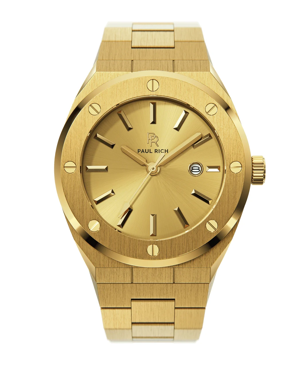 Paul Rich Frosted Signature PR68AllGold 45 mm kol saati