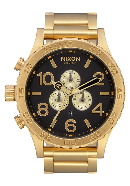 Nixon US Chrono - All Gold / Black A083-510-00 kol saati