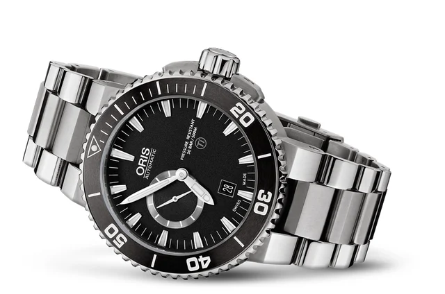 Oris Aquis Titan Small Second, Date 01 743 7664 7154-07 8 26 75PEB kol saati