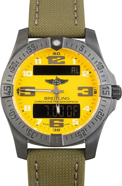 Breitling Aerospace EVO Yellow Dial V793637S/I522 kol saati