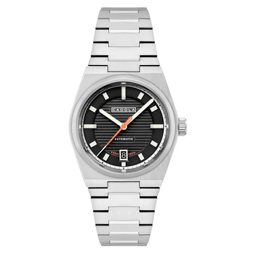 Cadola Lydden Hill Automatic Piston Black Dial #CD-1056-11 kol saati