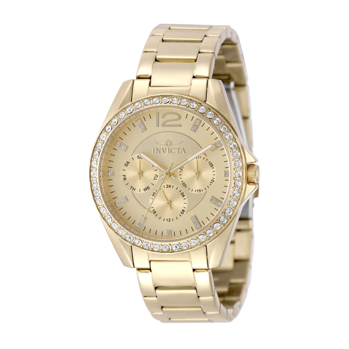 Invicta Angel Watch - 38mm. Gold (50109) 38 mm kol saati