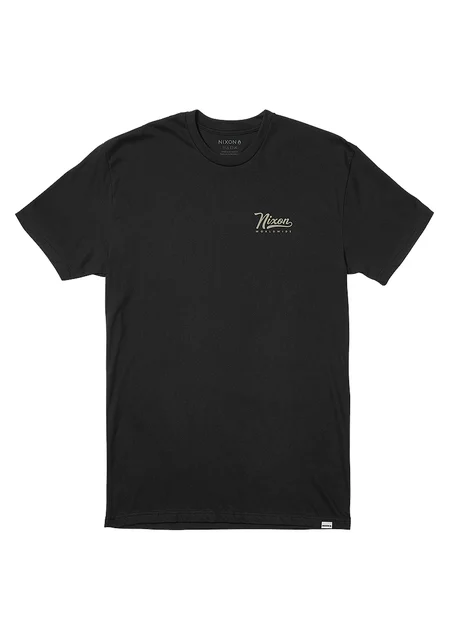 Nixon US Looped Repreve® T-Shirt - Black S2838-000-02 kol saati