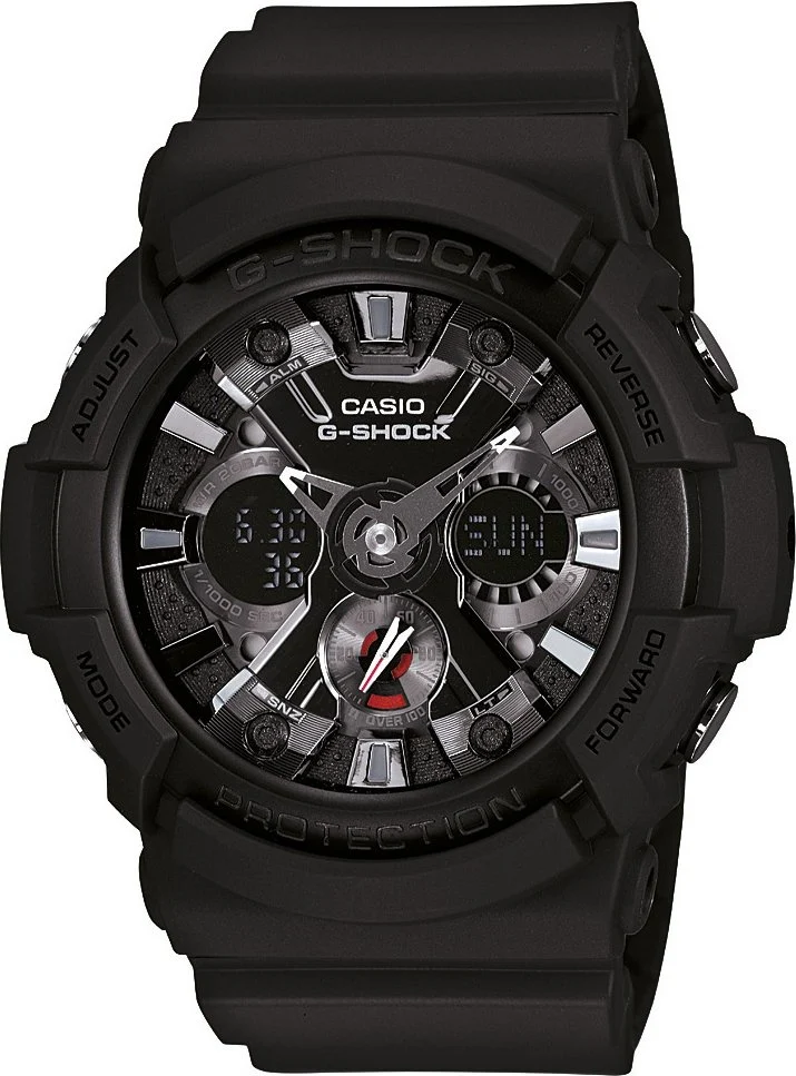 Casio G-shock Carbon GA-201-1ADR 52.5 mm kol saati