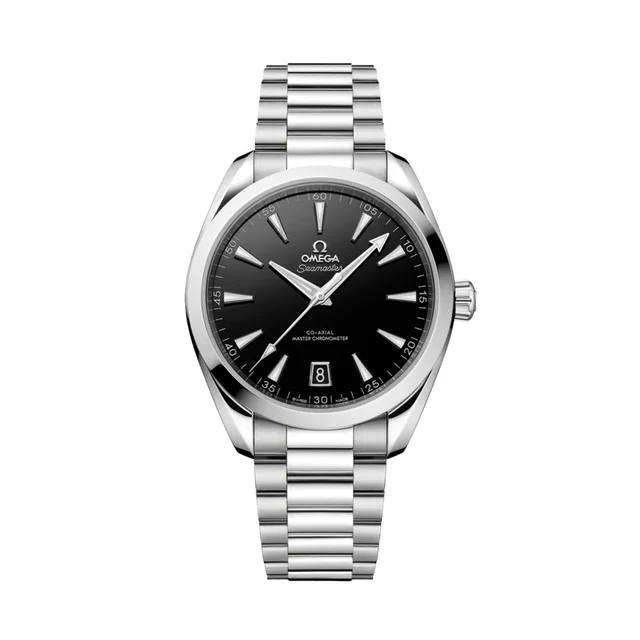 OMEGA Seamaster Aqua Terra 150M 41mm - Lacquered Black on Bracelet O22010412101002 kol saa