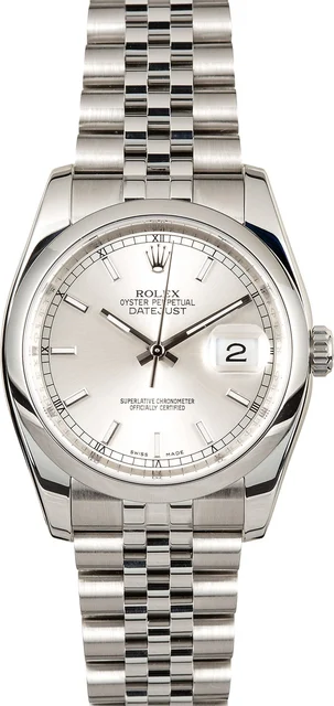 Rolex Datejust 116200 Stainless Jubilee 116200SSJ kol saati