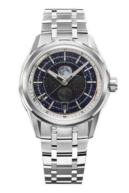 Zelos Helica Moonphase Aventurine kol saati