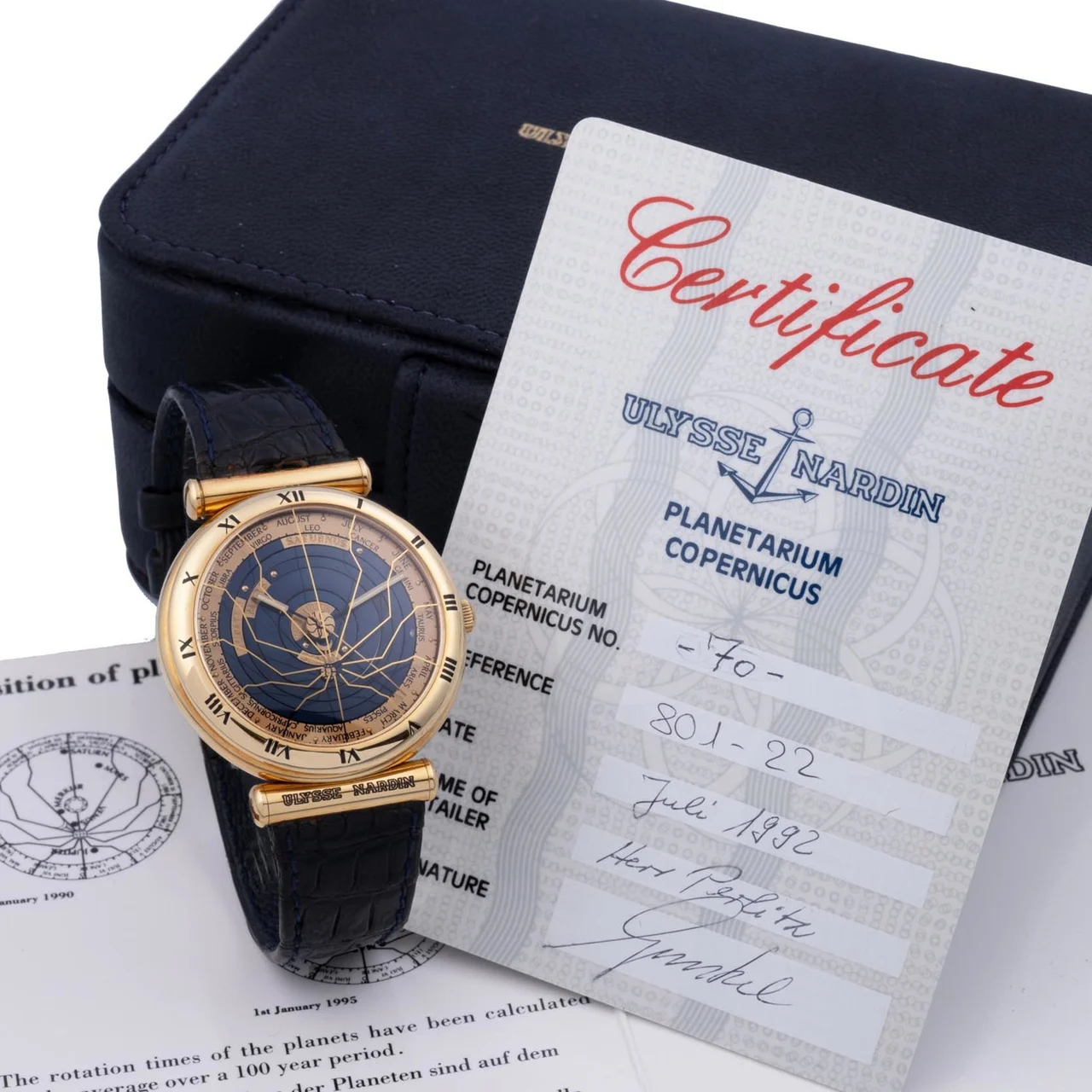 Ulysse Nardin Switzerland 801-22 kol saati