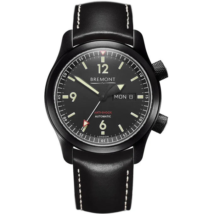 Bremont Black Automatic Chronometer U-2-DLC 210000028492 43 mm kol saati