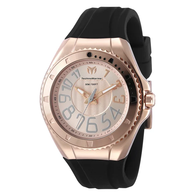 Technomarine Lusso Mare Watch - 38mm. Black (TM-225049) kol saati
