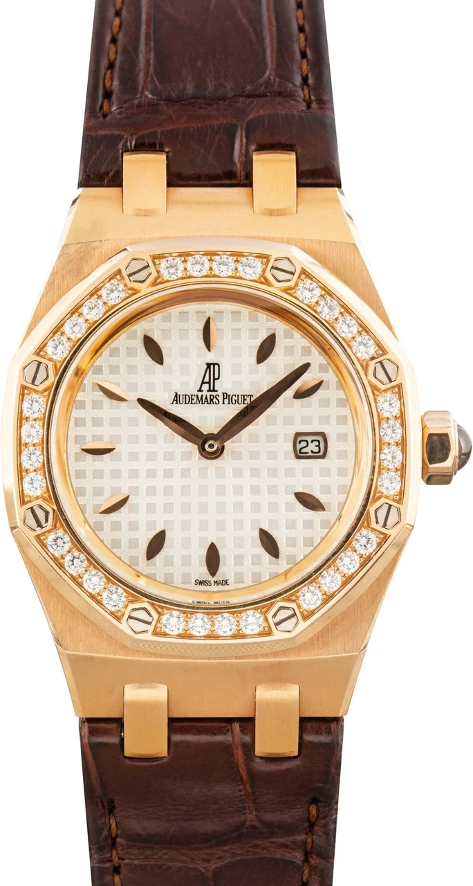 Audemars Piguet Royal Oak Diamond Bezel 67621OR.ZZ.D010CA.01 kol saati
