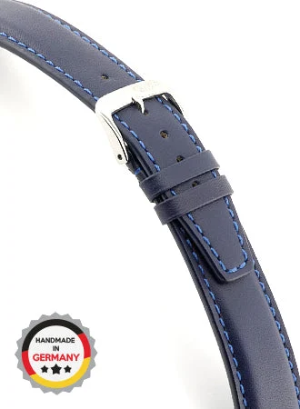 RIOS Leather Strap Capri - Ocean Blue - Calf Leather 10412/RI kol saati