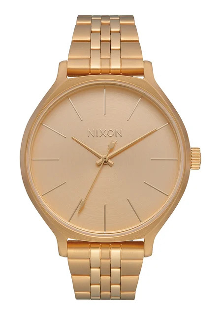 Nixon US Clique - All Gold A1249-502-00 kol saati