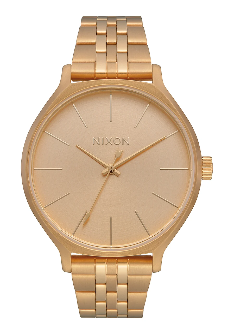 Nixon US Clique - All Gold A1249-502-00 kol saati