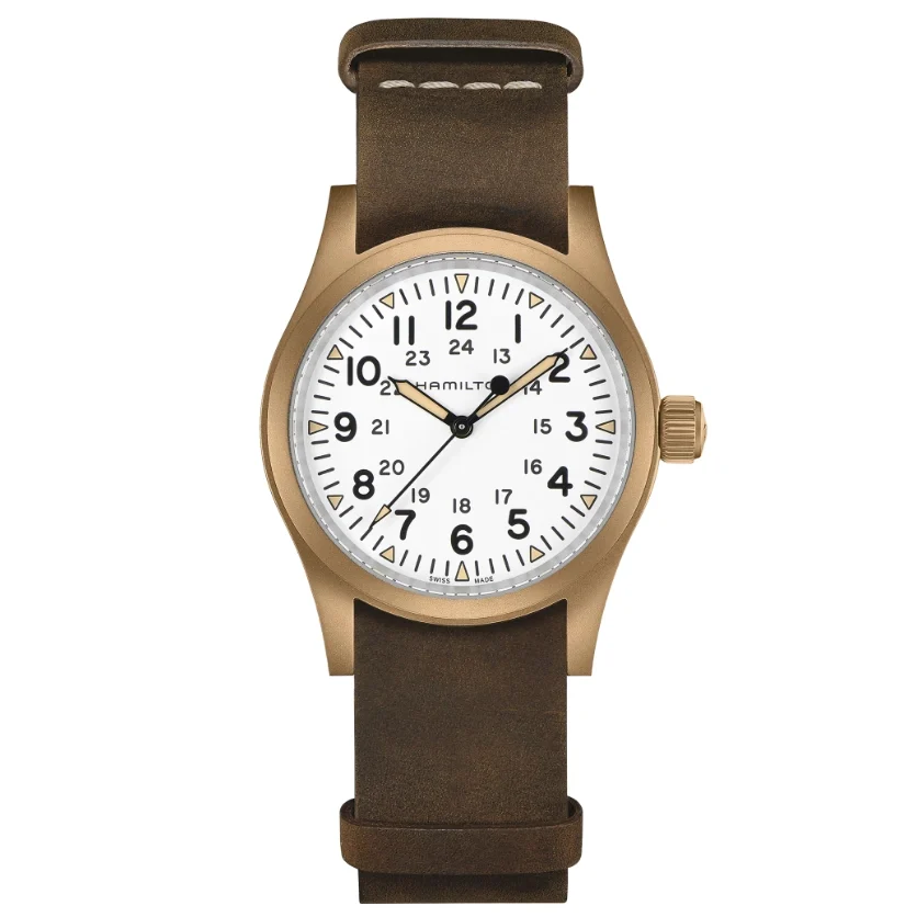 Hamilton Khaki Field 444321 38 mm kol saati