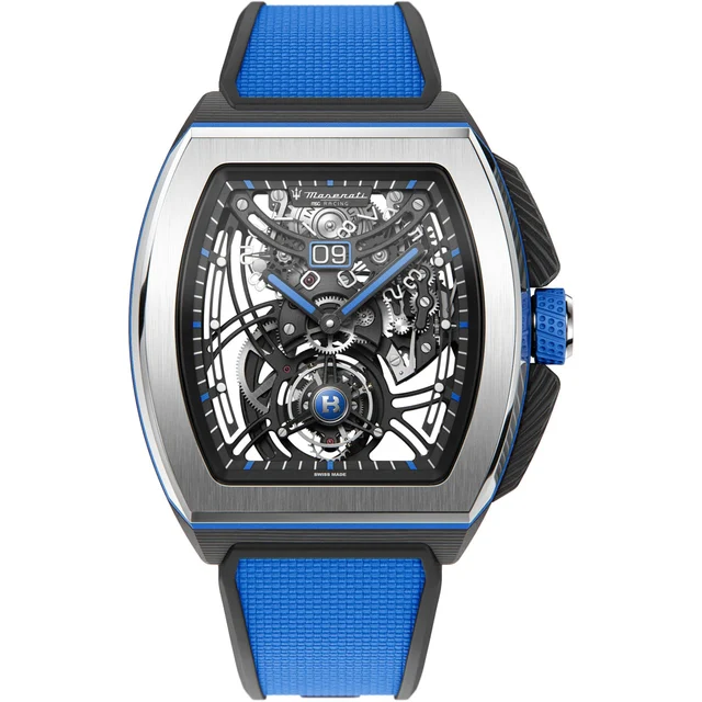 Bianchet Flying Tourbillon Grande Date Maserati Hybrid HBBFTMST4 kol saati