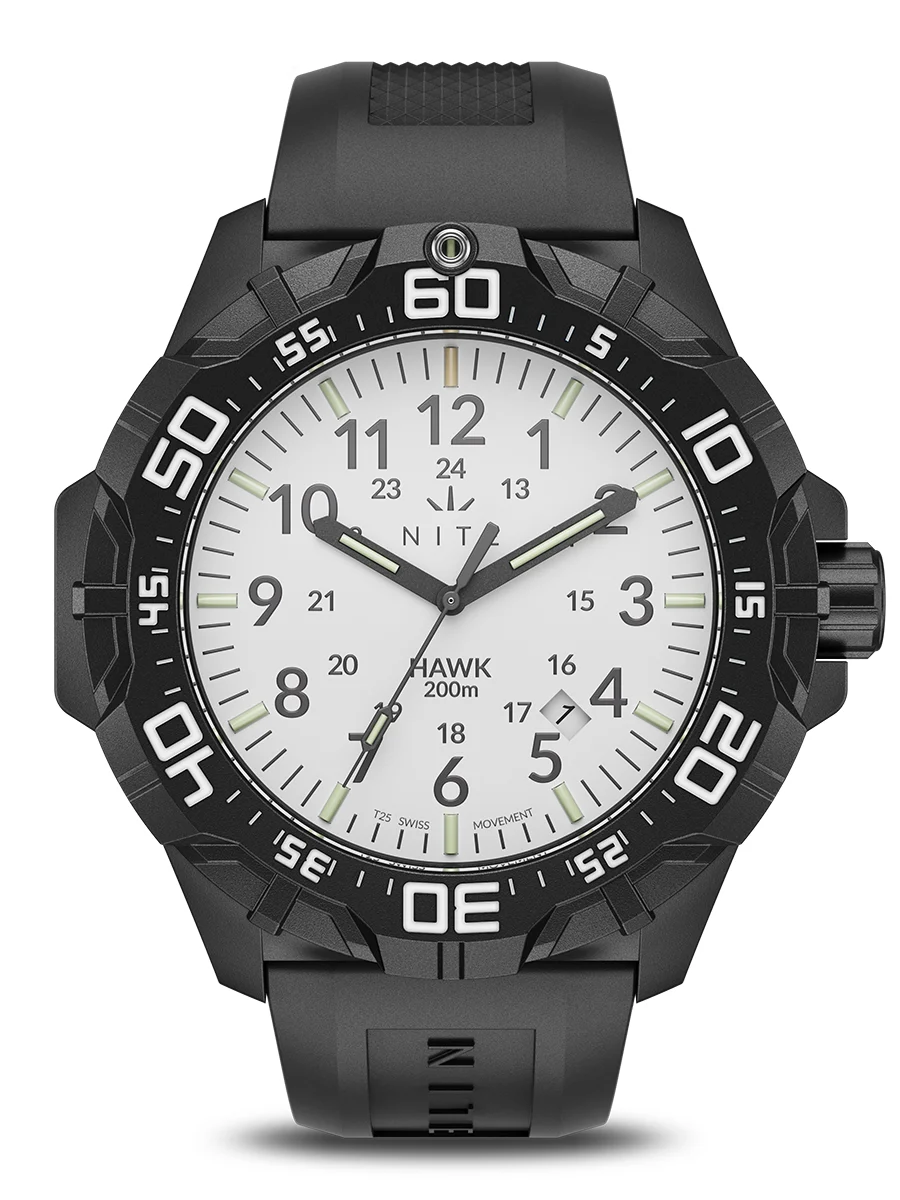 Nite Watches HAWK222C2CT25BLUE 51 mm kol saati