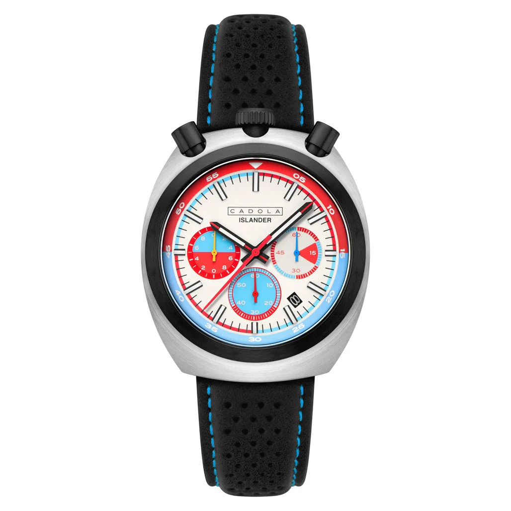 Cadola Islander Testa Di Toro Chronograph in Blazing Star #CD-1058-LIW0E 50 mm kol saati