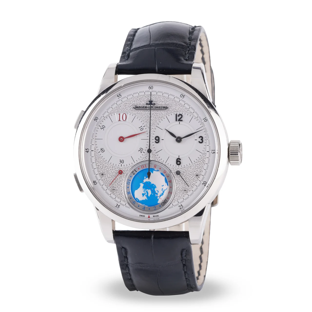 Jaeger-Lecoultre JAEGER-LECOULTRE REF. 600.3.16.S, DUOMETRE UNIQUE TRAVEL TIME, 18K WHITEGOLD, LIMITED 153/200 kol saati
