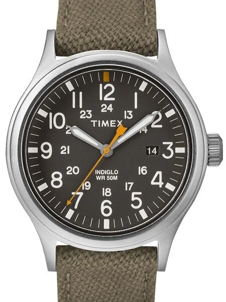 Timex Allied Quartz Watch with Black Dial and INDIGLO Night-Light #TW2R46300VQ kol saati