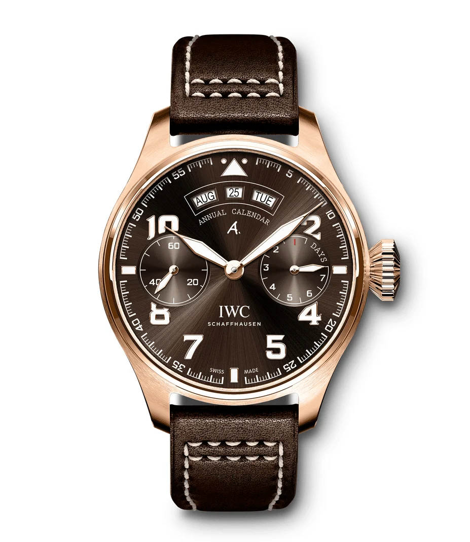 IWC Big Pilots Watch Annual Calendar Edition Antoine De Saint Exupery IW502706 46.2 mm kol saati